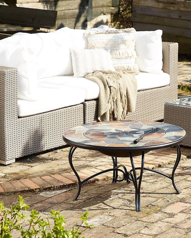 Couvre-selle imperméable Charcoal Fire Pit Multicolour EREBUS