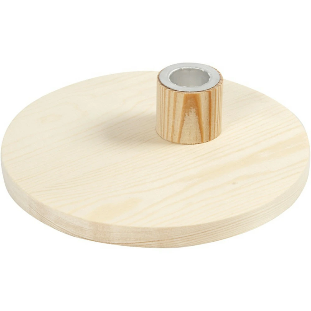 Creativ company - bois naturel candlestick 56916