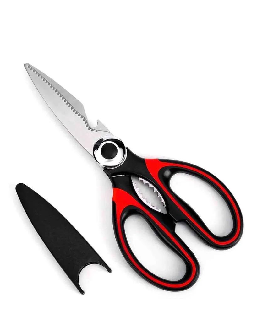 Creative Cooking Multi-Purpose Scissors - Noir jais & Red
