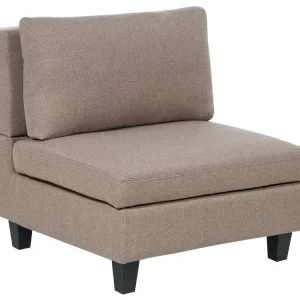 Fabric 1-Seat Section Brun UNSTAD