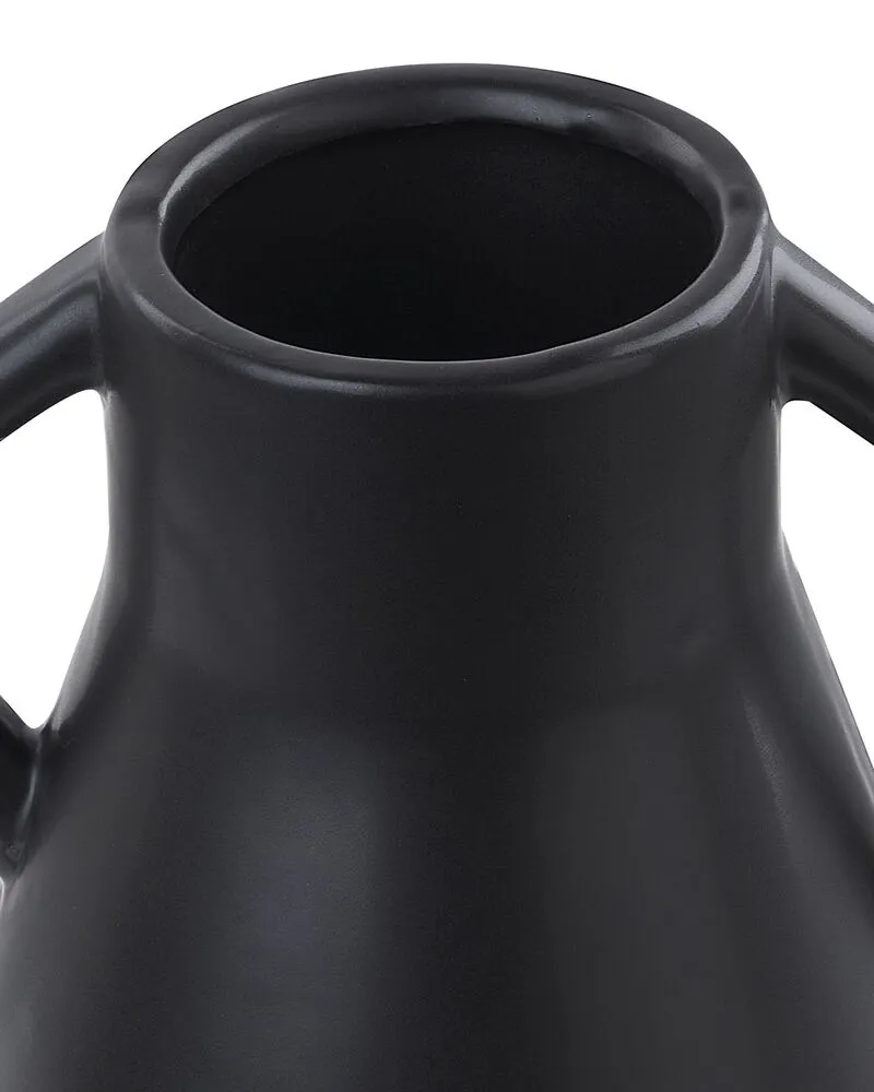Flower Vase FERMI Handmade Céramique Black par SW-MOTECH
