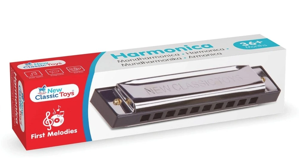 Harmonica - 10 Trous New Traditionnel Toys - 22mm/25mm/28mm