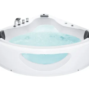 Hoekbad whirlpool wit 190 cm TOCOA
