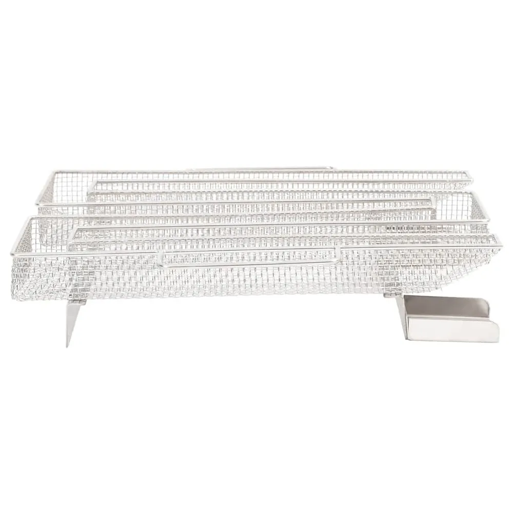 Housse de protection quad Générateur de fumée froide 4 côtés 22,5 cm acier inoxydable