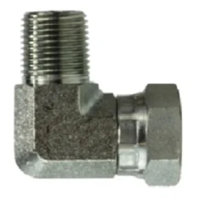 1/2" X 1/2" Male Elbow Pipe Pivotant Adapter NPSM Hydraulics 150188