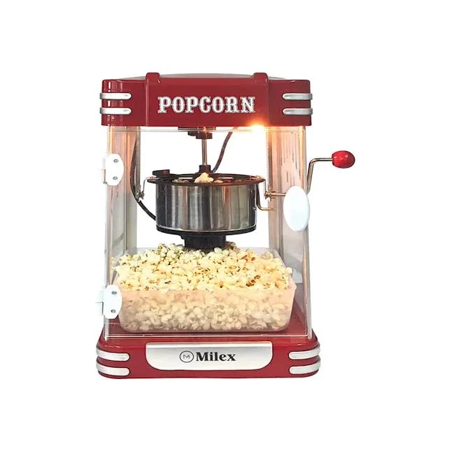 Milex Retro Popcorn Maker Red