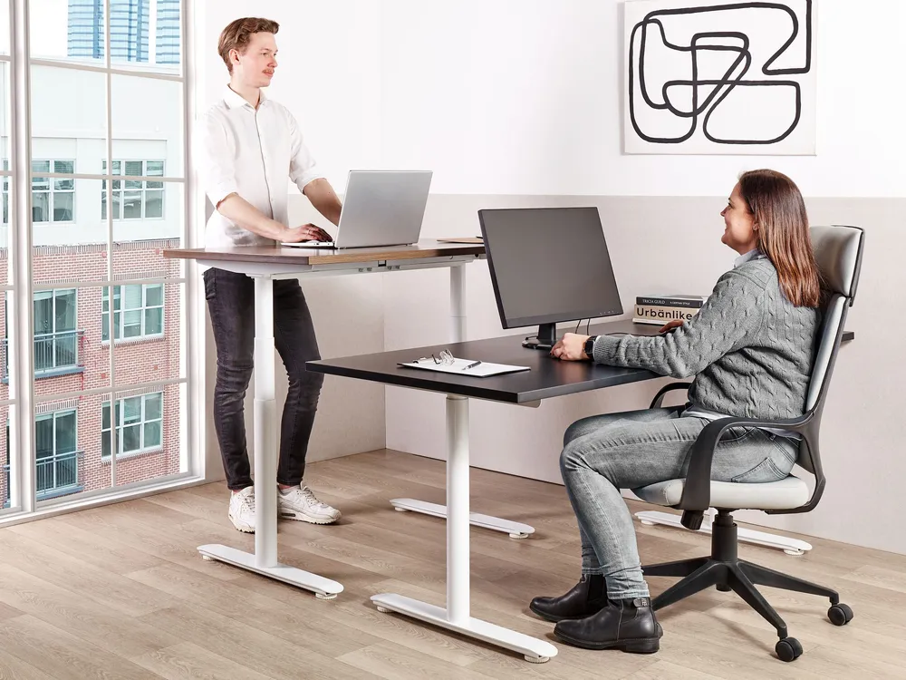 Modulable Desk Electric Black DESTINAS
