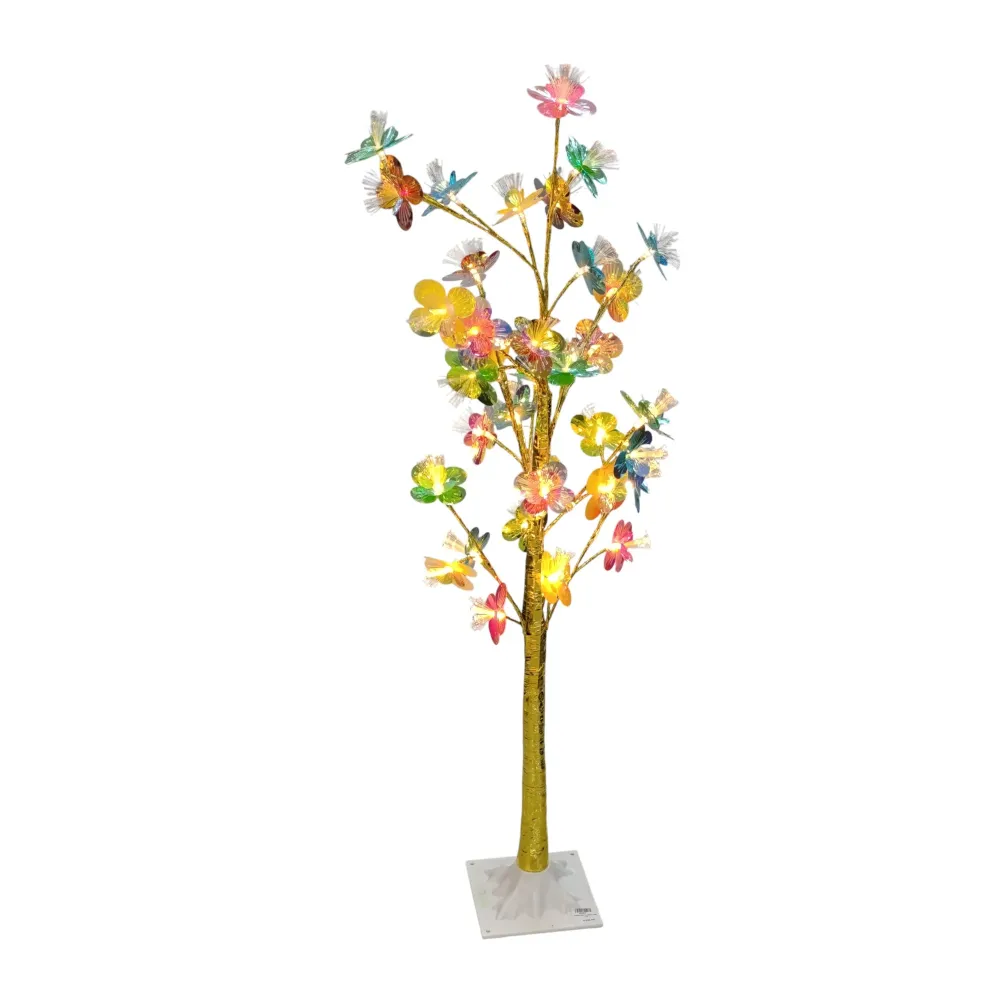 Porte-bagages scooter 1.2m LED Tree Flowers Multicoloured