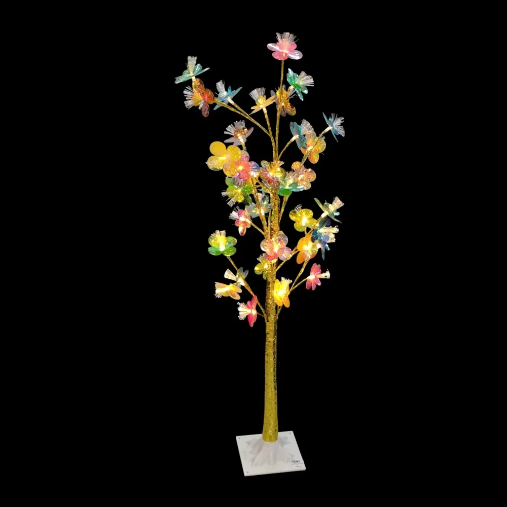 Porte-bagages scooter 1.2m LED Tree Flowers Multicoloured