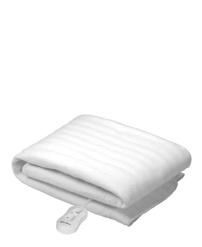 Pure Pleasure Electric Blanket Double - Blanc pur