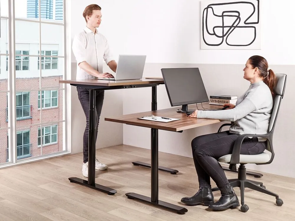 Rétroviseur sport Adaptable Desk Electric Dark Wood DESTINAS