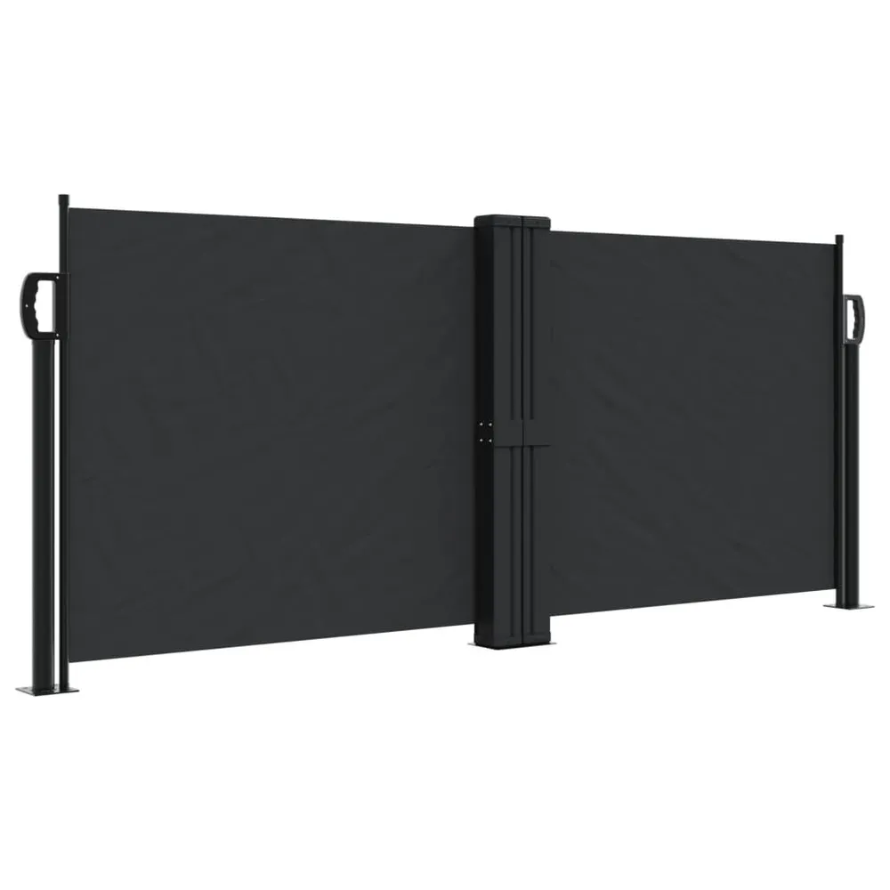 Sangle de fixation Auvent latéral rétractable noir 100x1000 cm