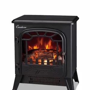 Sangle de fixation Condere Fireplace Modeste Electric Heater - Black