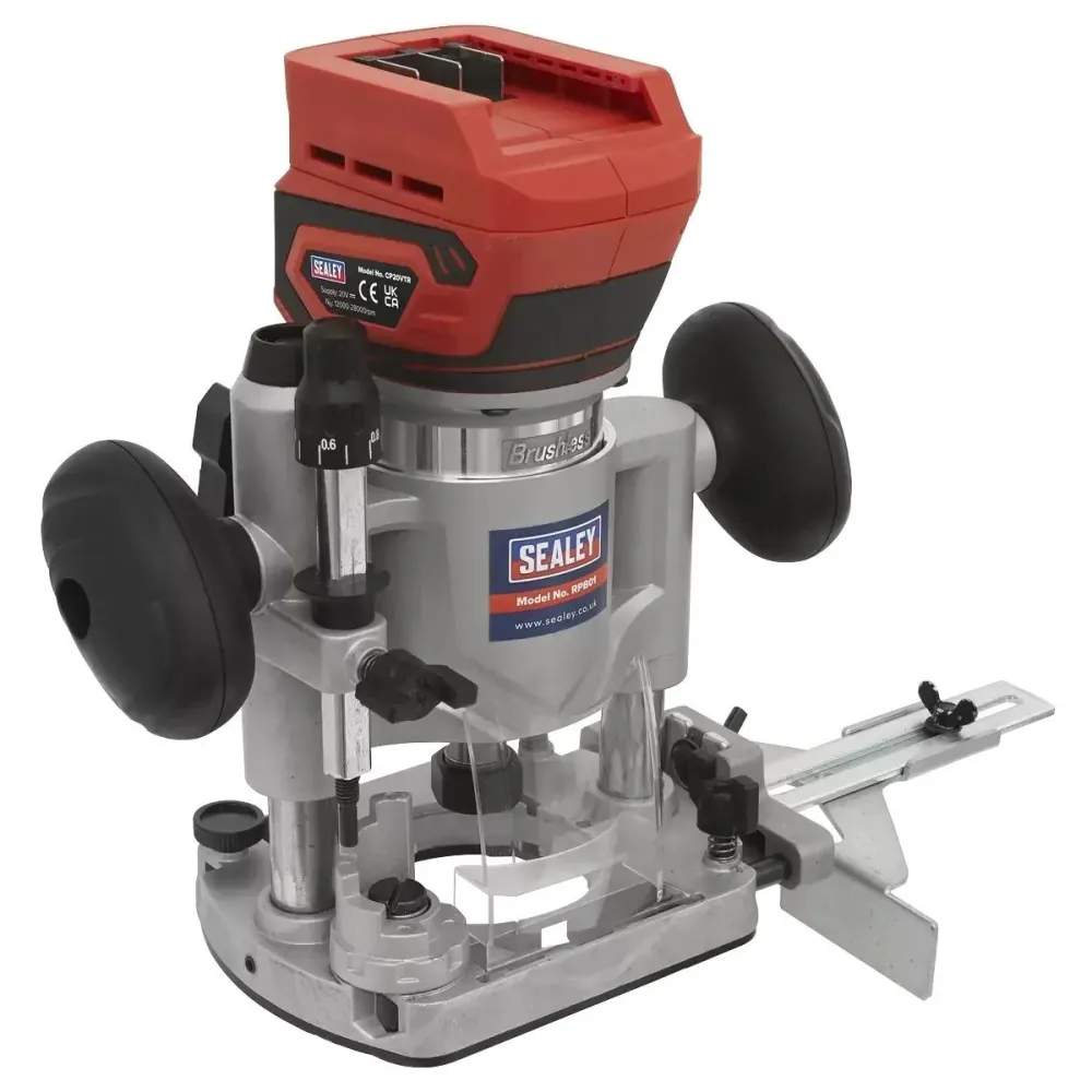 Sealey CP20VTRKIT1 Rechargeable Trimming Router Kit 20V/4Ah & Battery
