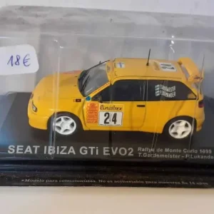 Seat Ibiza GTi EVO2 (rallye de monté-Carlo de 1999) avec fixation universelle