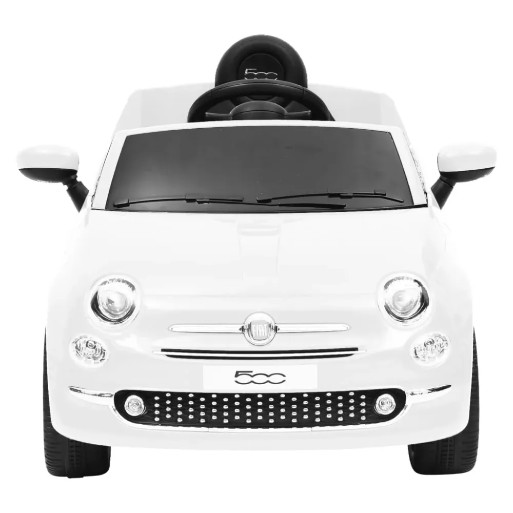 Support GPS moto Voiture électrique pour enfants fiat 500 blanc 02_0005277