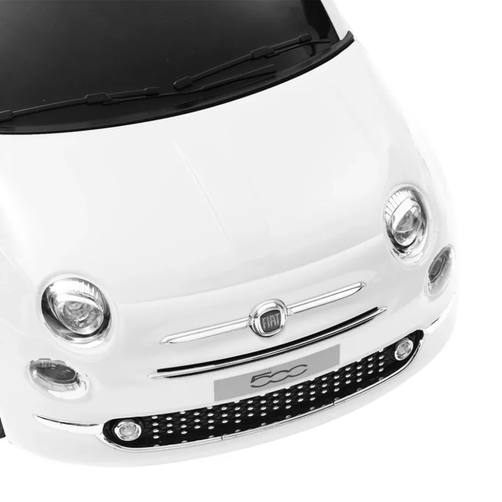Support GPS moto Voiture électrique pour enfants fiat 500 blanc 02_0005277