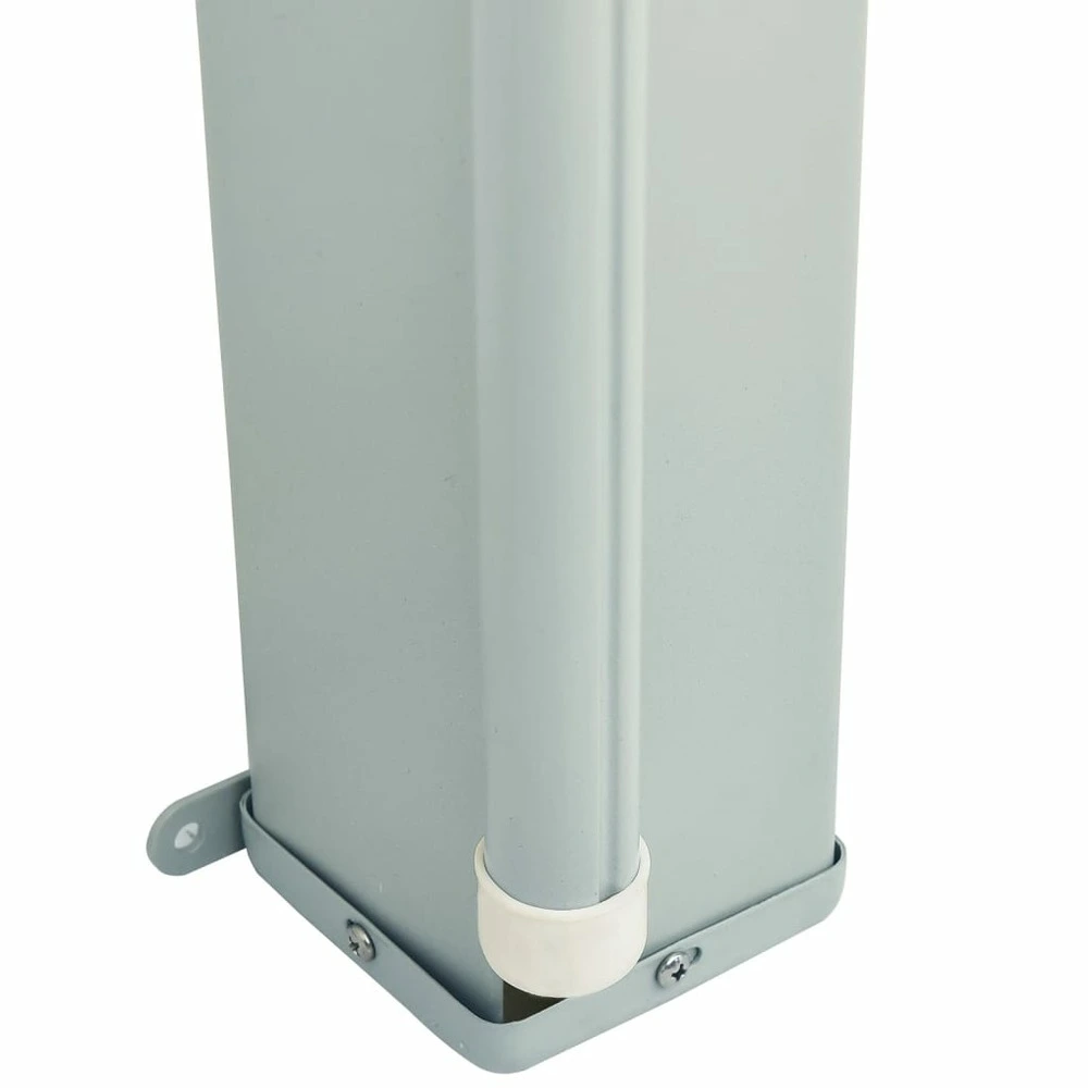 Support smartphone Auvent latéral rétractable de patio 117x300 cm noir