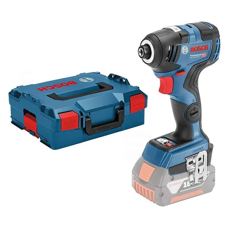 Visseuse à chocs BOSCH GDR 18V-200 C Professionnel (vendu sans batterie) + L-Boxx par SW-MOTECH
