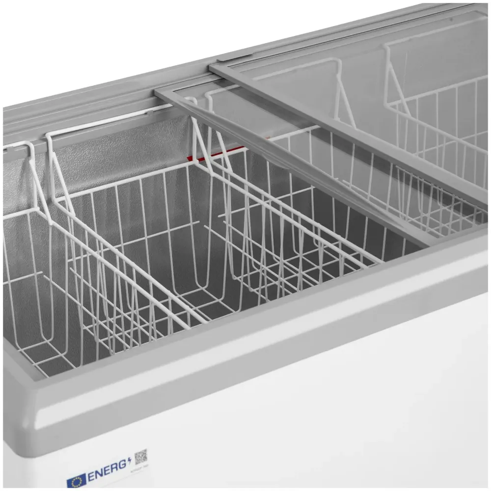 Lubrifiant transmission Congélateur professionnel vitré 360 litres verrouillable aluminium blanc 14_0008739