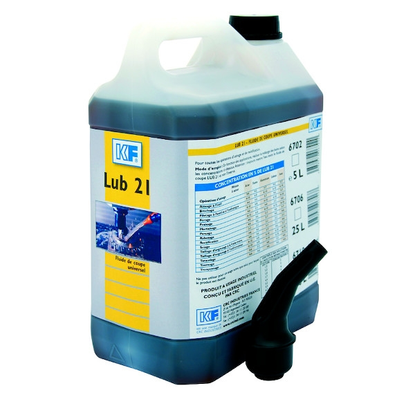 Huile de coupe soluble LUB 21 - 5 L - KF