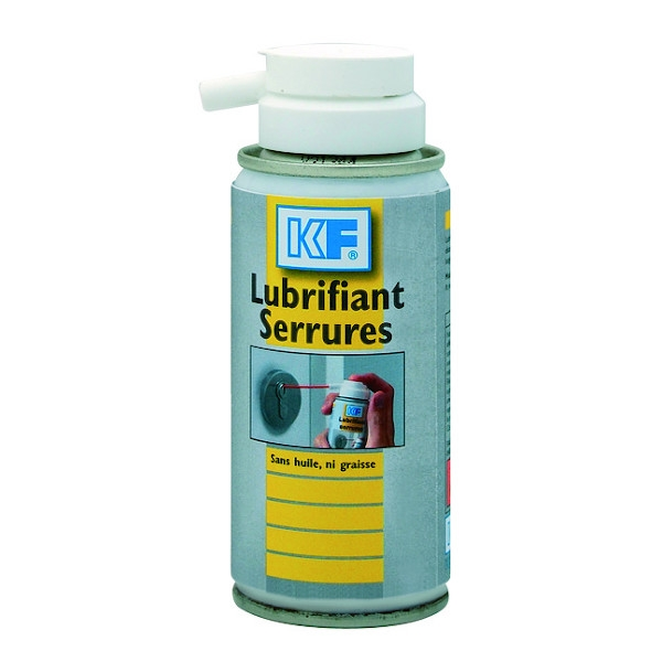 Lubrifiant longue durée pour serrures - 100 mL - KF avec protection anti-corrosion