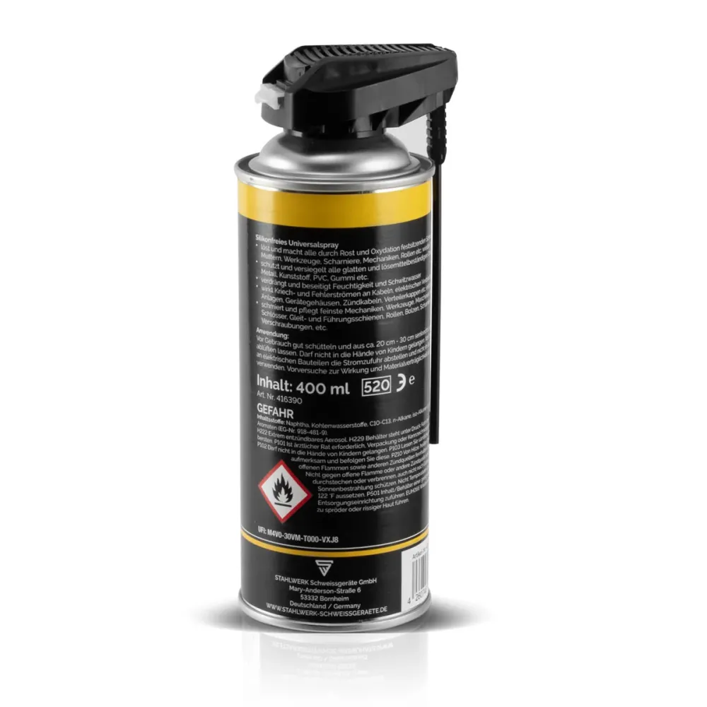 Steelworks 3 Set Divers Spray SW 40 Multifonctional Creep and Maintenance Huile / Spray multifonction pour les ménages, l'...