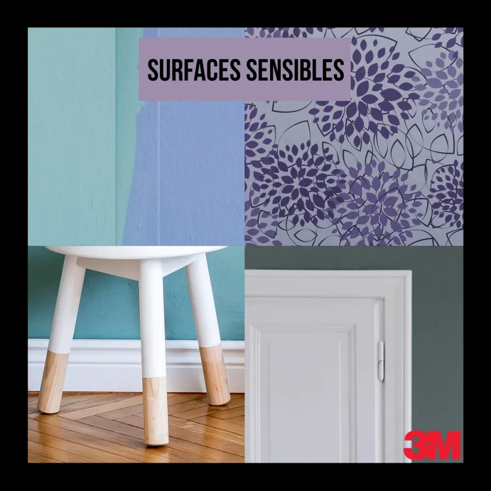 3M™ 2071 - Masquage haute précision - Surfaces délicates - PEFC Violet 50m x 24mm