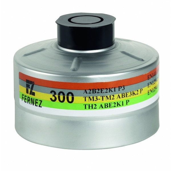 Filtre Aluminium 300 A2B2E2K2HG P3 pour masque et demi-masque Panoramask - NORTH