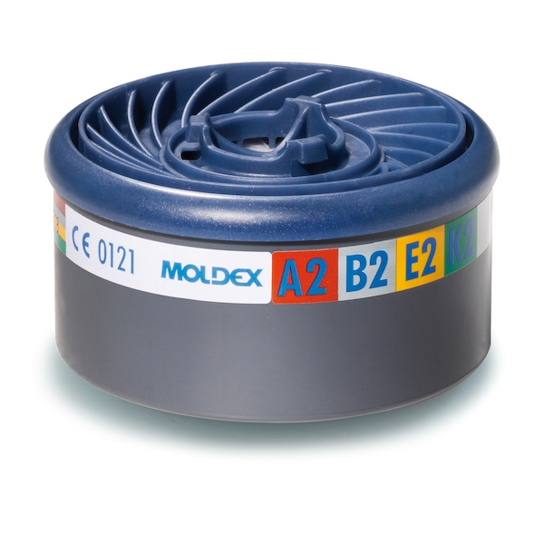Filtres A2B2E2K2 pour masques et demi-masque Easy-Lock série 7000 et 9000 - MOLDEX