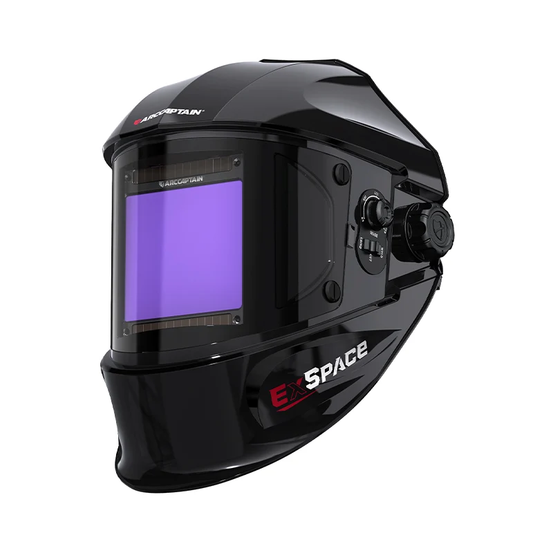 Large View 3.94” x 3.66” Welding Helmet True Color EXSpace VisionX200