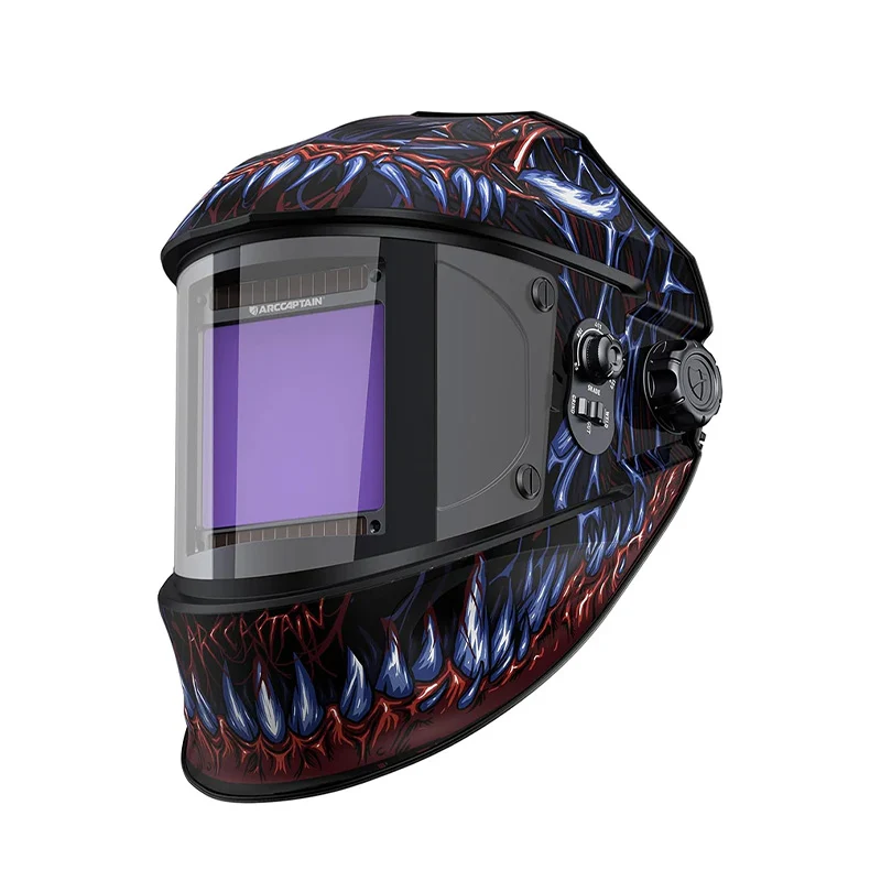 Large View 3.94” x 3.66” Welding Helmet True Color EXSpace VisionX200
