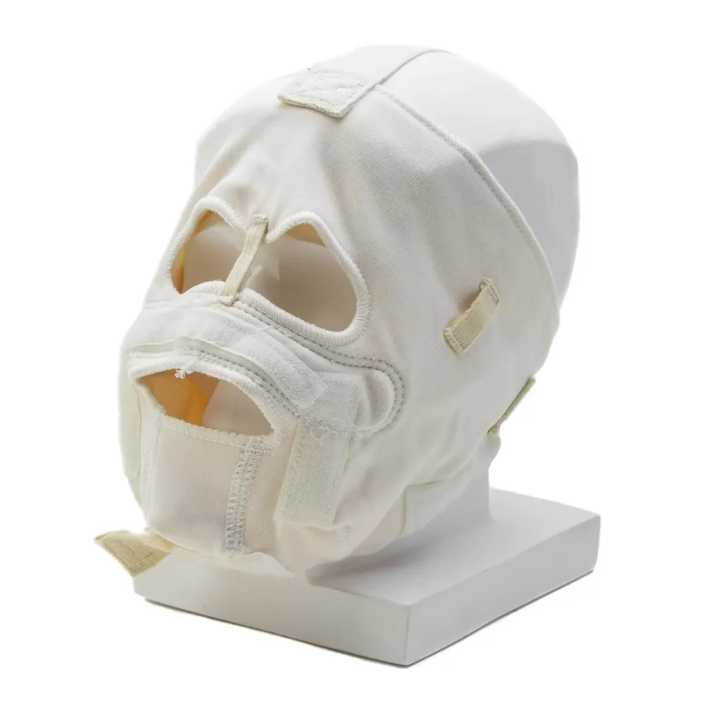 Masque facial intégral unique de l'armée américaine vintage pour temps extrêmement froid blanc