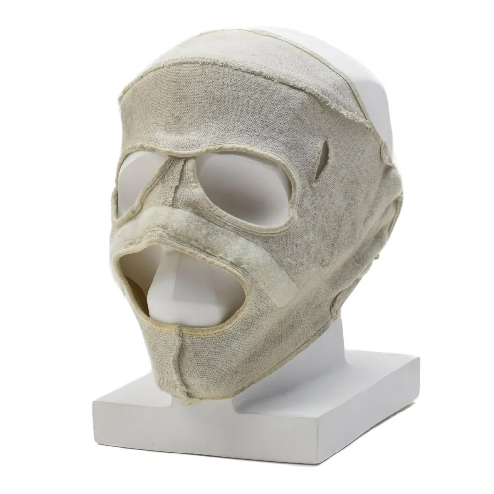 Masque facial militaire néerlandais novateur résistant aux flammes en aramide pour temps froid, blanc
