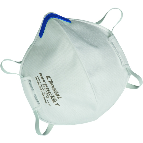 Masque à usage singulier pliable AIR POCKET FFP2 NR D MSA - sans soupape - OPSIAL MSA