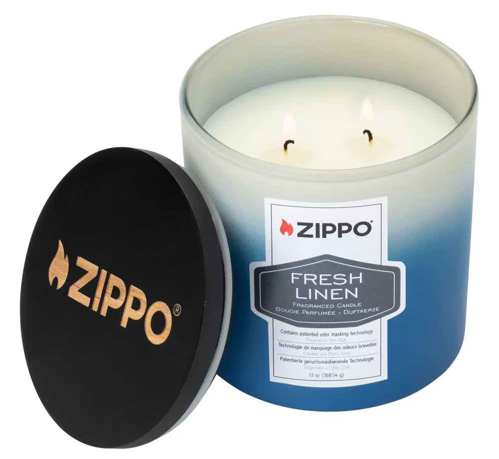Zippo Odor-Masking Candle Nouveau Linen