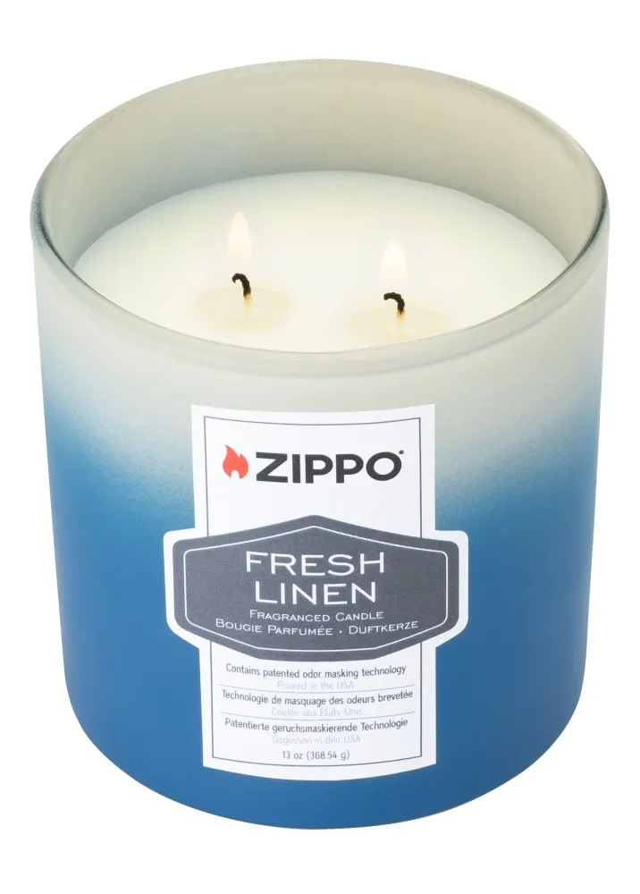 Zippo Odor-Masking Candle Nouveau Linen