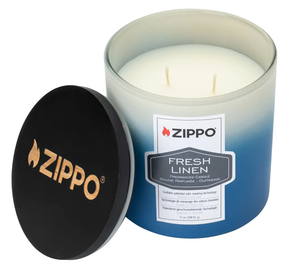 Zippo Odor-Masking Candle Nouveau Linen