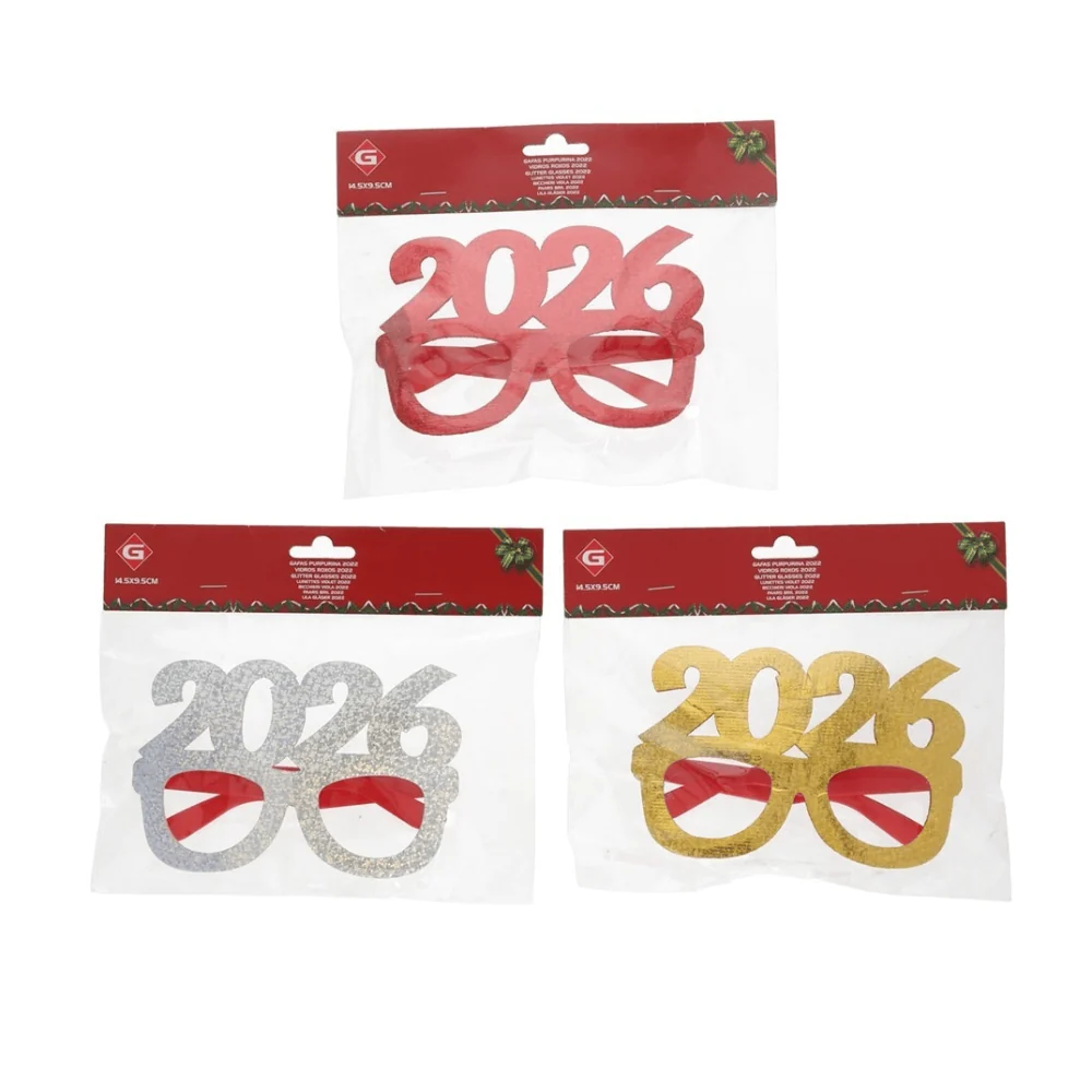 Certifié CE Lunettes Paillettes 2026 – Accessoire Festif & Fun