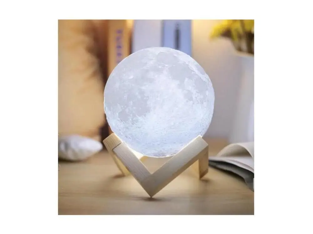 Lampe à poser MoovyMoon Lune 15 cm Certifié CE