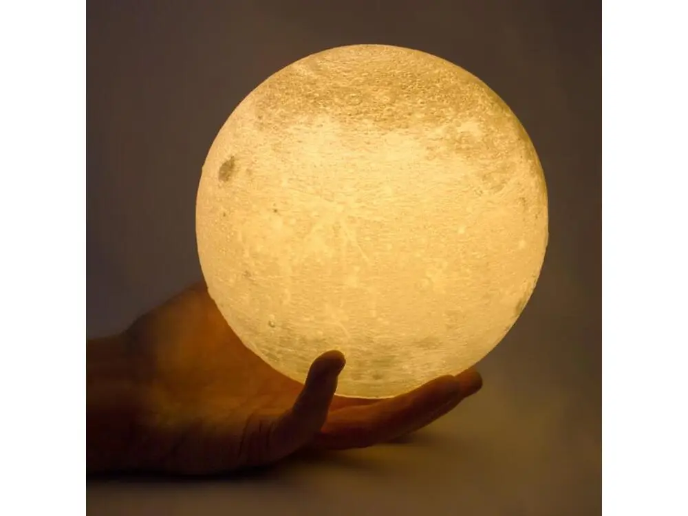 Lampe à poser MoovyMoon Lune 15 cm Certifié CE