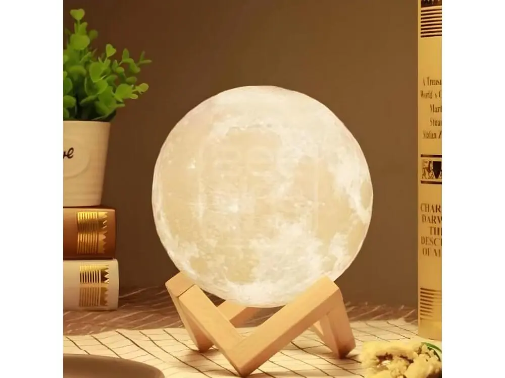 Lampe-Lune à poser multicolore MoovyMoon pour Motoneige