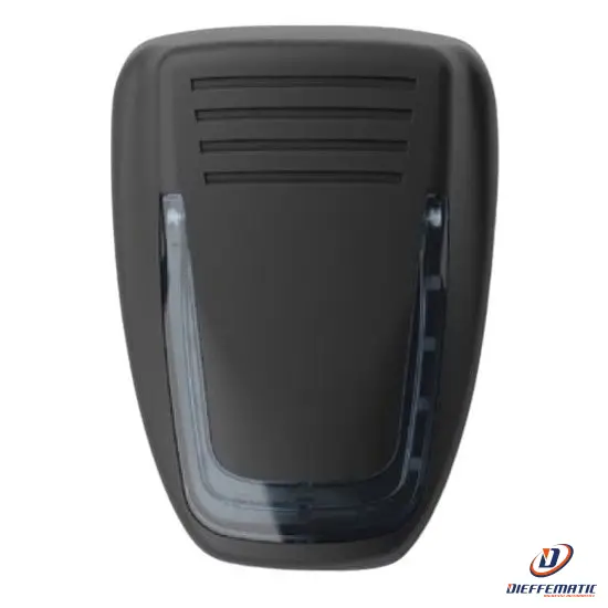 Protection Quad Venitem Mose Ls Lux Nero Opaco Tech / Azzurra 20.200.182 Sirena Da Esterno Nuovo