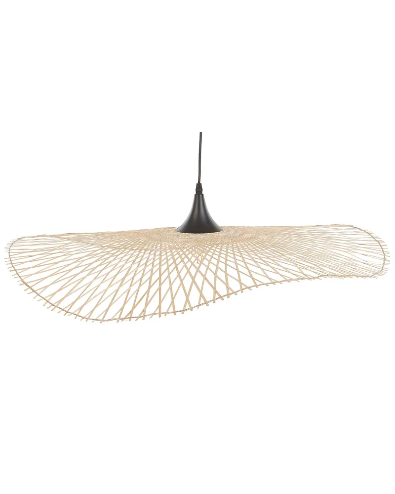 Rotin Pendant Lamp 80 cm Light Wood FLOYD