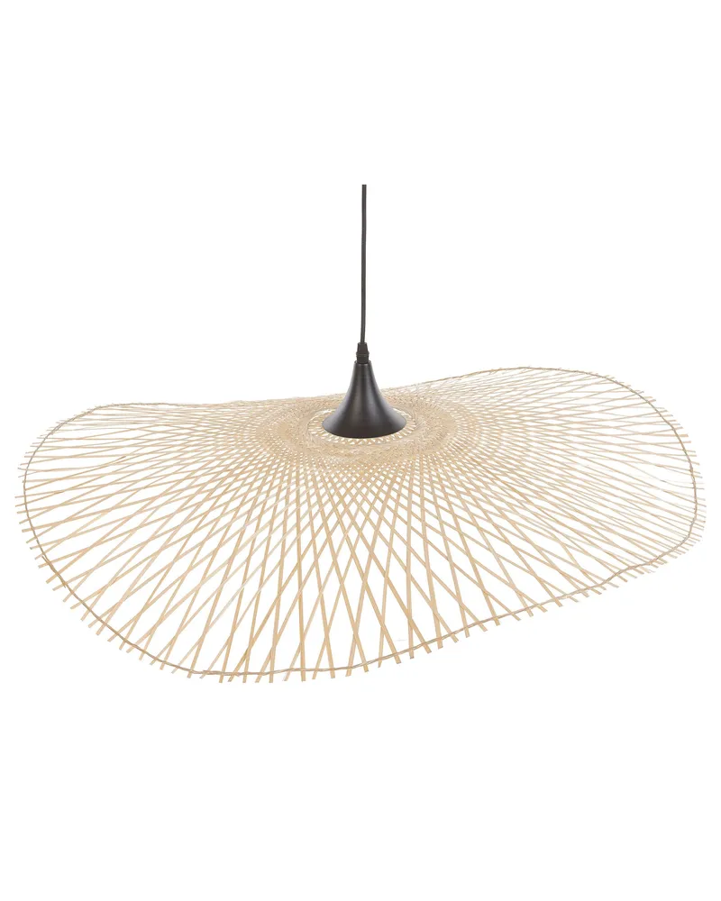 Rotin Pendant Lamp 80 cm Light Wood FLOYD