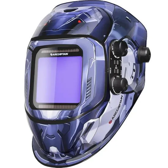 ARCCAPTAIN Ample View Auto-Darkening Galaxysoldier Design Welding Helmet