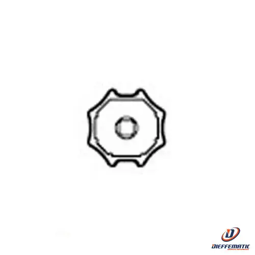 Adattatore Bonfanti/Gaviota Per Motori Serie 45 (Sms-Cms) Aprimatic 43380/058 Taille Universelle