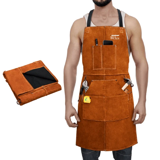 Arccaptain Heavy Duty En cuir Welding Apron – 24/36 Inch Distributors
