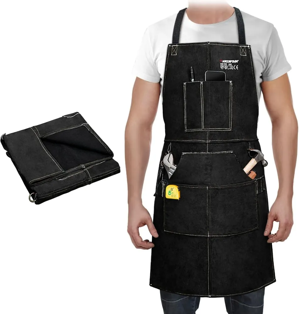 Arccaptain Heavy Duty En cuir Welding Apron – 24/36 Inch Distributors