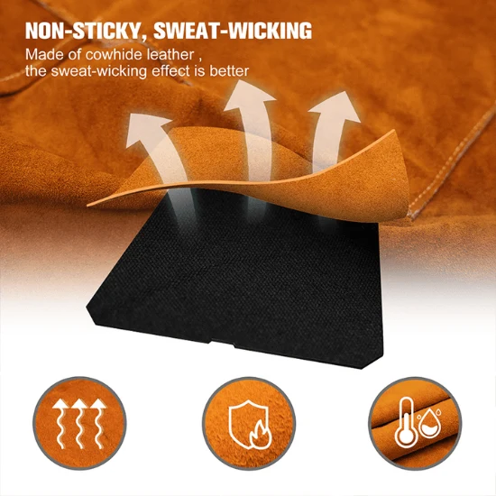 Arccaptain Heavy Duty En cuir Welding Apron – 24/36 Inch Distributors